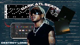 How To Make DARK Beats for DESTROY LONELY | FL Studio Tutorial