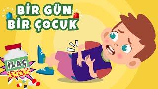 Bir Gün Bir Çocuk | Eğitici ve Eğlenceli Çocuk Şarkıları | Okul Öncesi | Çizgi Film