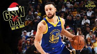 Golden State Warriors Full Team Highlights vs Lakers | Christmas 2024 | FreeDawkins