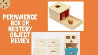 PERMANENCE box or nestery object review for kids