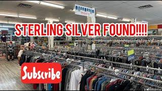 Let’s go thrifting and find sterling silver vintage treasure