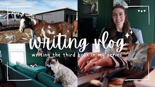 Weekend Writing Vlog | Writing Book 3 | Natalia Leigh