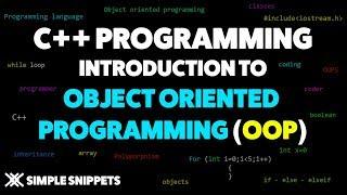 Object Oriented Programming in C++ for beginners | Introduction