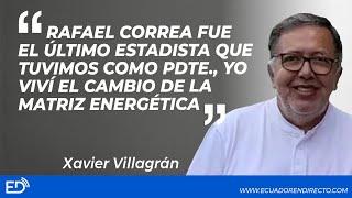 RAFAEL CORREA FUE EL ÚLTIMO ESTADISTA q TUVIMOS COMO PDTE.,YO VIVÍ EL CAMBIO DE LA MATRIZ ENERGÉTICA