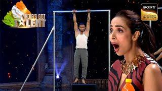 Little Finger से Pushups करता देख हैरान रह गई Malaika | India's Got Talent 8 | Full Episode