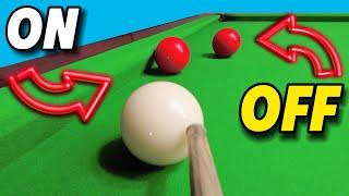 Snooker Cushion Shots Aiming With Sidespin Explained