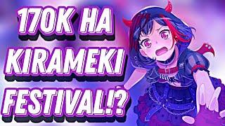 Трачу 170K звёзд на Kirameki Festival в бандори | Kirameki Festival gacha | Bang Dream! |