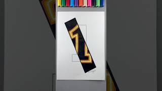“1” with Neon Lights!  || What Number should be next?!  #art #neonlights