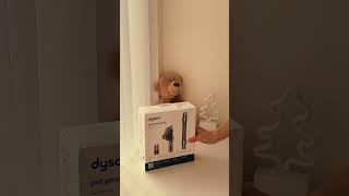 unboxing dyson pet grooming kit