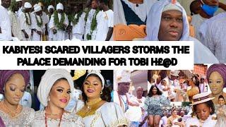 KABIYESI SCARED VILLAGERS STORMS THE PALACE DEMANDING FOR TOBI H£@D ‼️ NAOMI DID NOT SEE THIS COMING