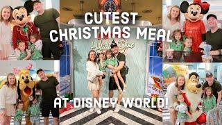 CHRISTMAS Dinner WITH MINNIE | Hollywood and Vine Family Review