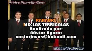 Mix Los Terricolas 1   by castor karaoke show #losterricolas #baladasromanticas