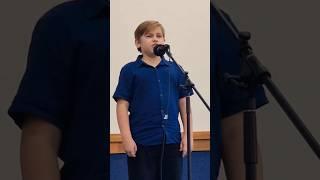 Алексей Шаляпин (11 лет)"Белеет парус одинокий" #алексейшаляпин #кавер #христианскиепесни