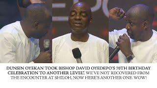 DUNSIN OYEKAN TOOK BISHOP DAVID OYEDEPO'S BIRTHDAY CELEBRATION TO A NEW LEVEL TONIGHT