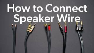 How to use banana plugs and other speaker wire connectors | Crutchfield