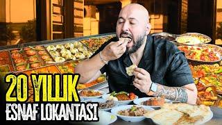 KAMYON GARAJININ 20 YILLIK ESNAF LOKANTASI! HERGÜN 25 ÇEŞİT YEMEK ÇIKIYOR!