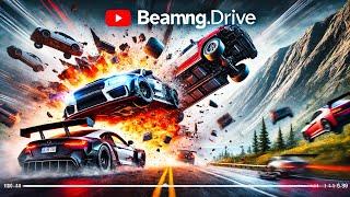 Mixer Trucks & Buses vs Massive Water Pit BeamNG Crashing Trends Live Stream #beamngdrive #shortfeed