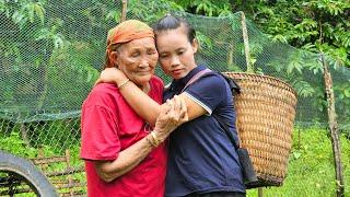 visit parents after three years away from home working on the farm -cooking with family l Lý Thị Sai