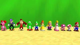 Super Mario 64 (11 Players) - Full Game 100% Walkthrough