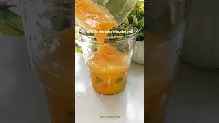 60 Calorie Mango Peach Summer Drink | Fatloss  Dietitian | weightloss #dietitian