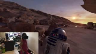 HTC VIVE VR Star Wars Trials on Tatooine
