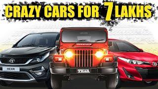 I Ranked Top "12" used cars under 7 Lakhs! From SUVs to Sedans!