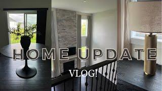 HOUSE TO HOME - HOME UPDATE : NEW FURNITURE | CRATE AND BARREL DELIVERY | RH LAMPS & MORE