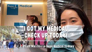 MEDICAL CHECK UP Experience in AUSTRALIA | Sydney Vlog - Walking Trip to Bupa Medical Centre