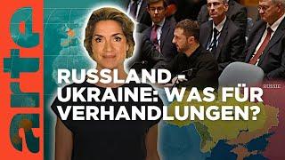 Russland-Ukraine: Was für Verhandlungen? | Mit offenen Karten - Im Fokus | ARTE