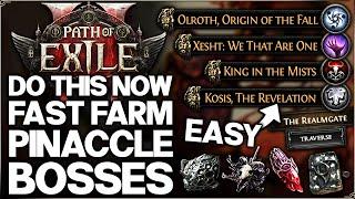 Path of Exile 2 - How to Farm & Beat ALL Pinnacle Bosses FAST & EASY Guide - Best Endgame Boss!