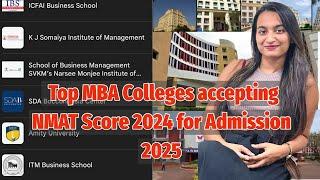 Top MBA Colleges accepting NMAT Score 2024 for Admission 2025: Check List, Cut offs, Fees