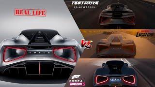 HOW ELECTRIC CAR SOUND ACCURATE IN THESE GAMES VS REAL LIFE #fh5 VS #nfsunbound VS #tdusc