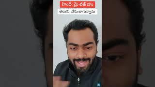 హిందీలో  "నేను బాగున్నాను" అని ఎలా చెప్పాలి ? Delhi Telugu Guy|  (పాఠం 5)