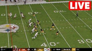 NFL LIVE Cincinnati Bengals vs Pittsburgh Steelers | Week 18 NFL Full Game - 4th January 2025 NFL25