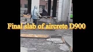 Aircrete  D200. Insulation of the blind area, foundation and paths