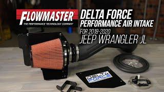 Flowmaster Delta Force Performance Air Intake for 2018-2020 Jeep Wrangler JL