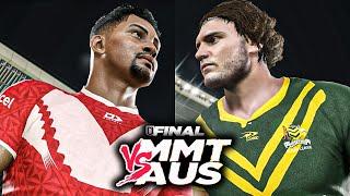 Pacific Championships Final 2024 | Kangaroos v Tonga XIII | SIM on RLL4