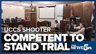 Judge rules suspected UCCS shooter competent to stand trial