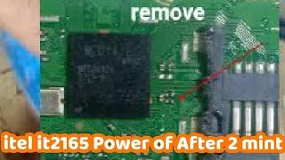 itel it2165 auto power of  / itel it 2165 auto switch off solution/Itel it2165 power of after 2 mint