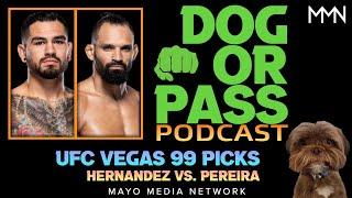 UFC Vegas 99 Picks, Bets, Props | Hernandez vs Pereira Fight Previews, Predictions