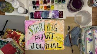 Starting an Art Journal Series: #1 Where to Begin