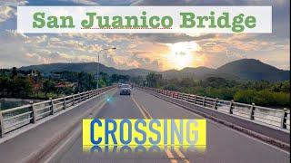 Crossing San Juanico Bridge at Sunset - [4K]