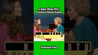 A #bettywhite EPIC #password #bonus Round! #gameshow #amazing #brilliant #icon #perfection #legend