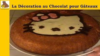 La décoration au chocolat pour gâteaux (facile) HD