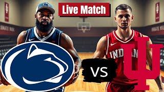 Penn State vs Indiana Live Match | NCAA Men's College Basketball Match