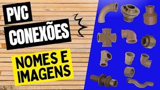 Materiais de encanamento Nome e imagens || Nome de Conexões || Conexões PVC Marrom