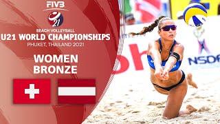 SUI vs. LAT - Women's Bronze | U21 Beach Volleyball World Champs 2021