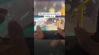 bro is radiant on mobile  #valorant #valorantmobile