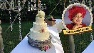 Delivering a Summer Wedding Cake - Rustic Wedding Cake