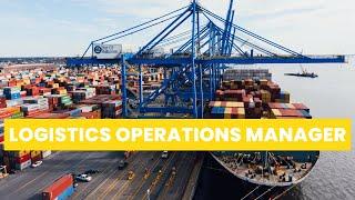 What is the role of a Logistics Operations Manager ? | Career Guide - Job Description - Skills